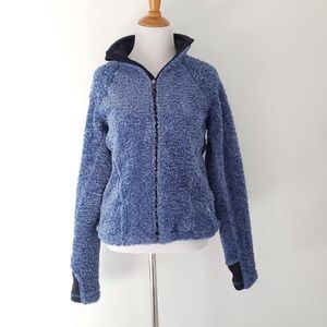 Mountain Hardwear teddy bear fleece jacket zip-up
